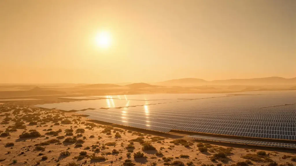 Zonne-installaties in de woestijn: een vernietigende zon met onverwachte gevolgen